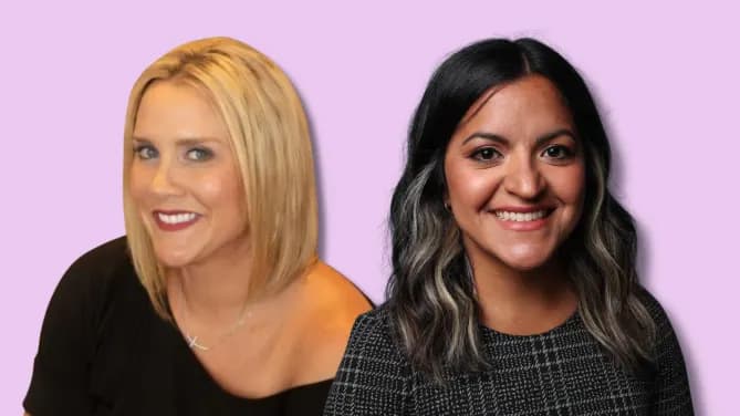 Kalyn Hundley Elliott and Camila Godoy. Photos courtesy of DTCC.