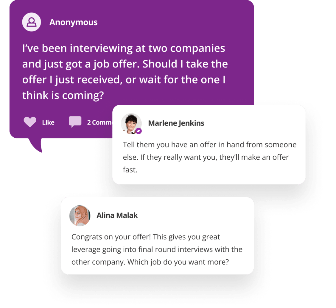 Anonymous poster asking for information about how to negotiate a job offer with other Fairygodboss memebers providing insight